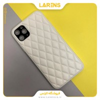 کاور Lozenge مدل Leather ایفون 11 پرو مکس - White